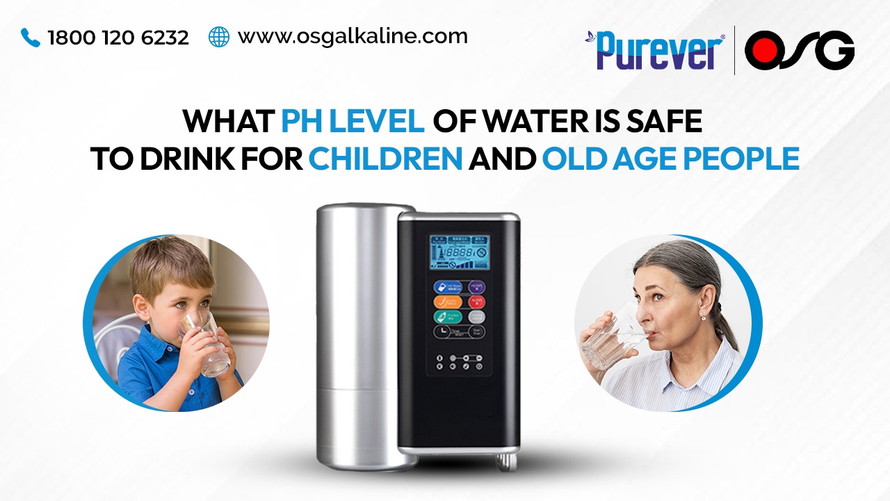 What pH Level of Water is Safe to Drink for Children and Old Age People