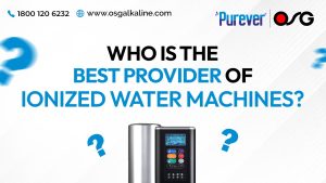 Alkaline water, Ionized Water Machines