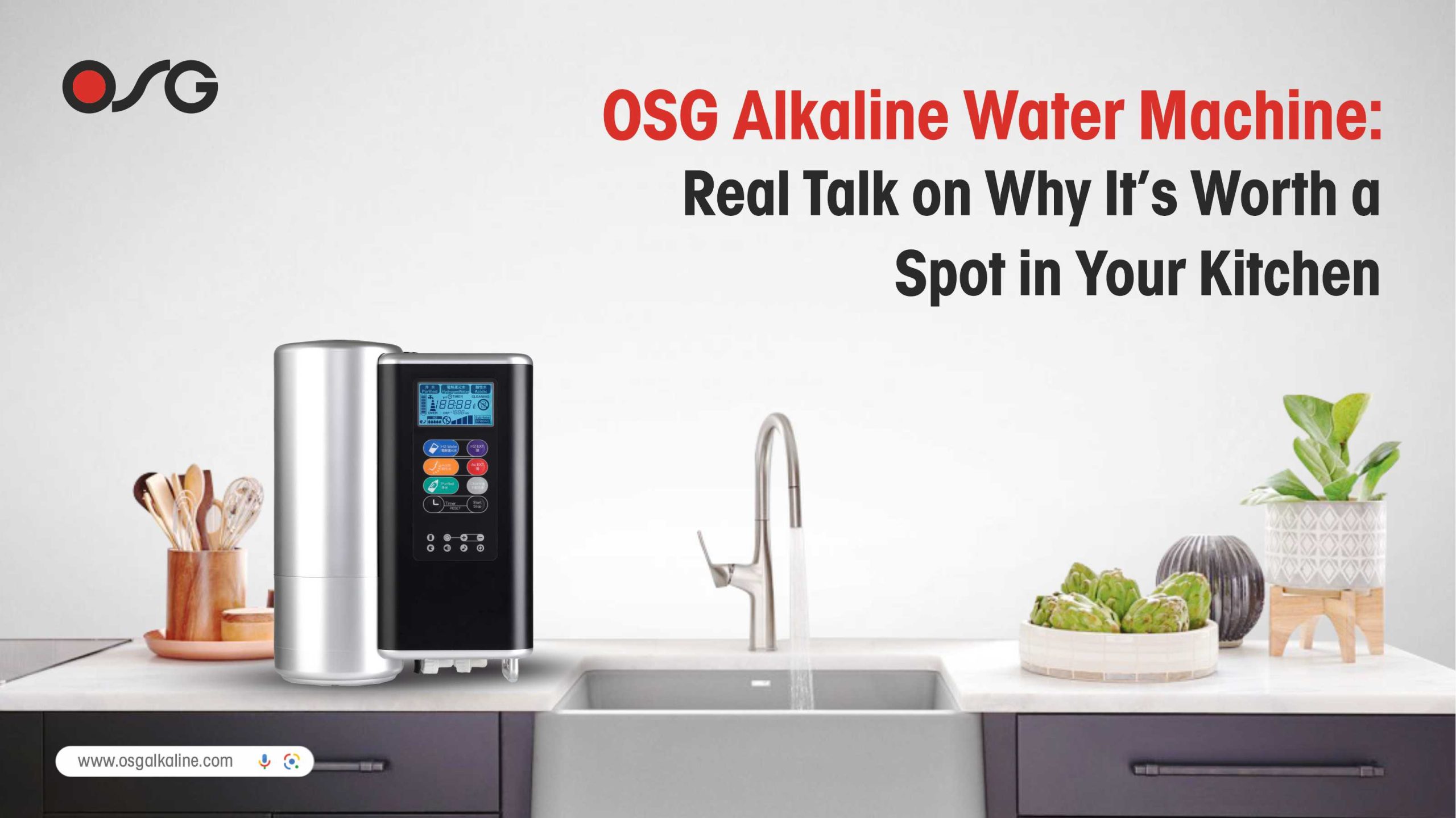 OSG Alkaline Water Machine
