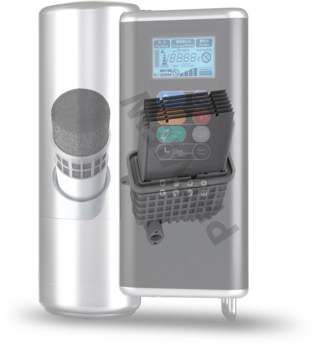 purified water electrolyzed OSG purified water electrolyzed