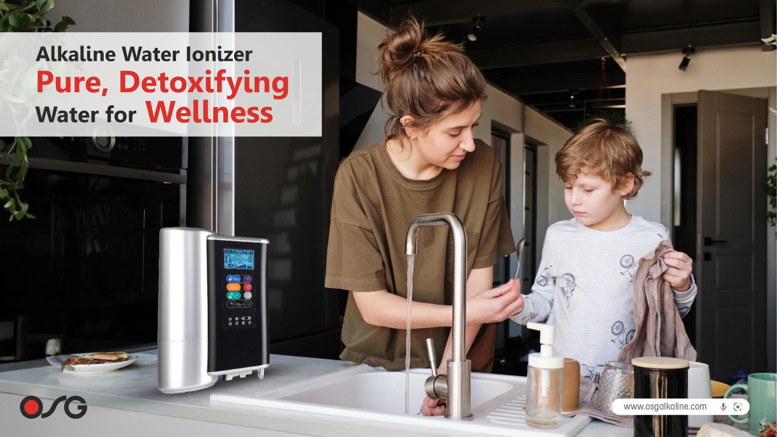 Alkaline Water Ionizer – Pure, Detoxifying Water for Wellness